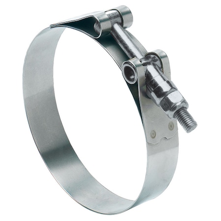 B & K Ideal Tridon 2-1/8 in. 2-7/16 in. 213 Silver Hose Clamp With Tongue Bridge Stainless Steel Band T-Bo 300100213553